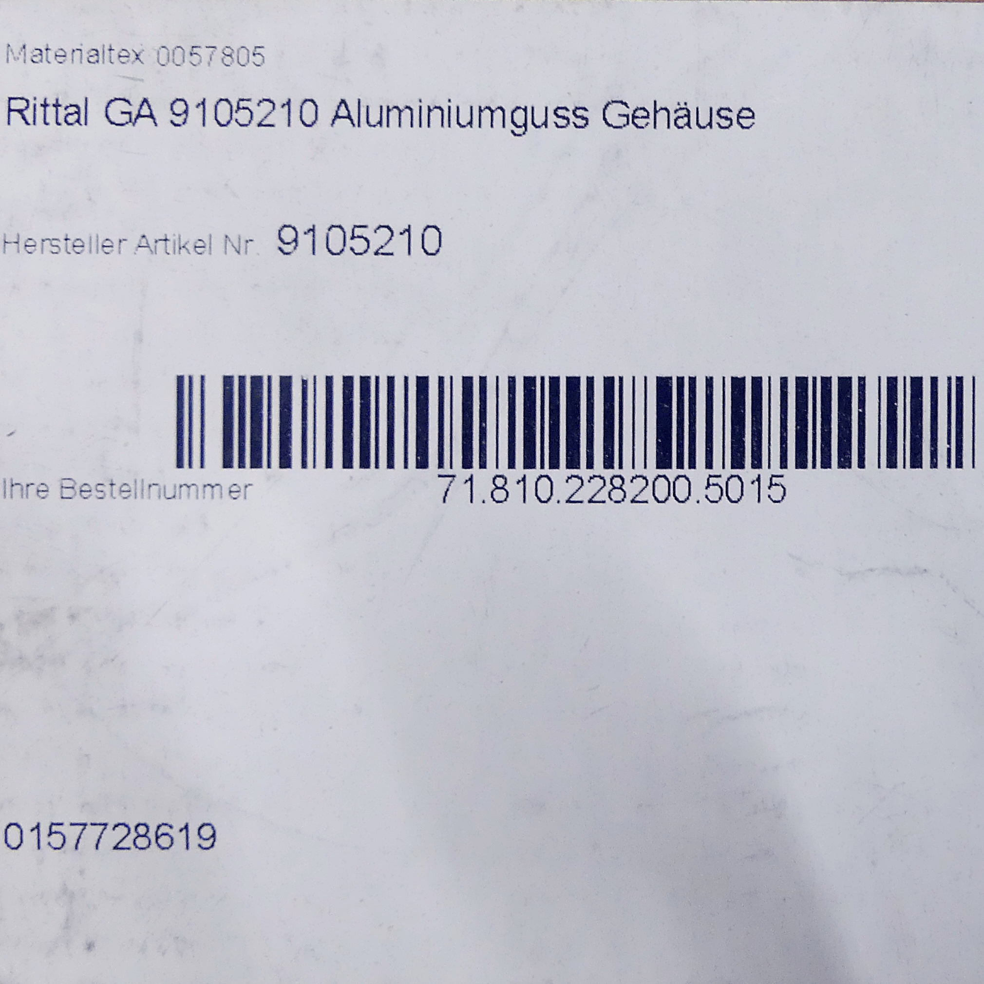 Aluminiumguss-Gehäuse 