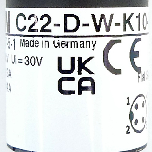 Pushbutton C22-D-W-K10-P5