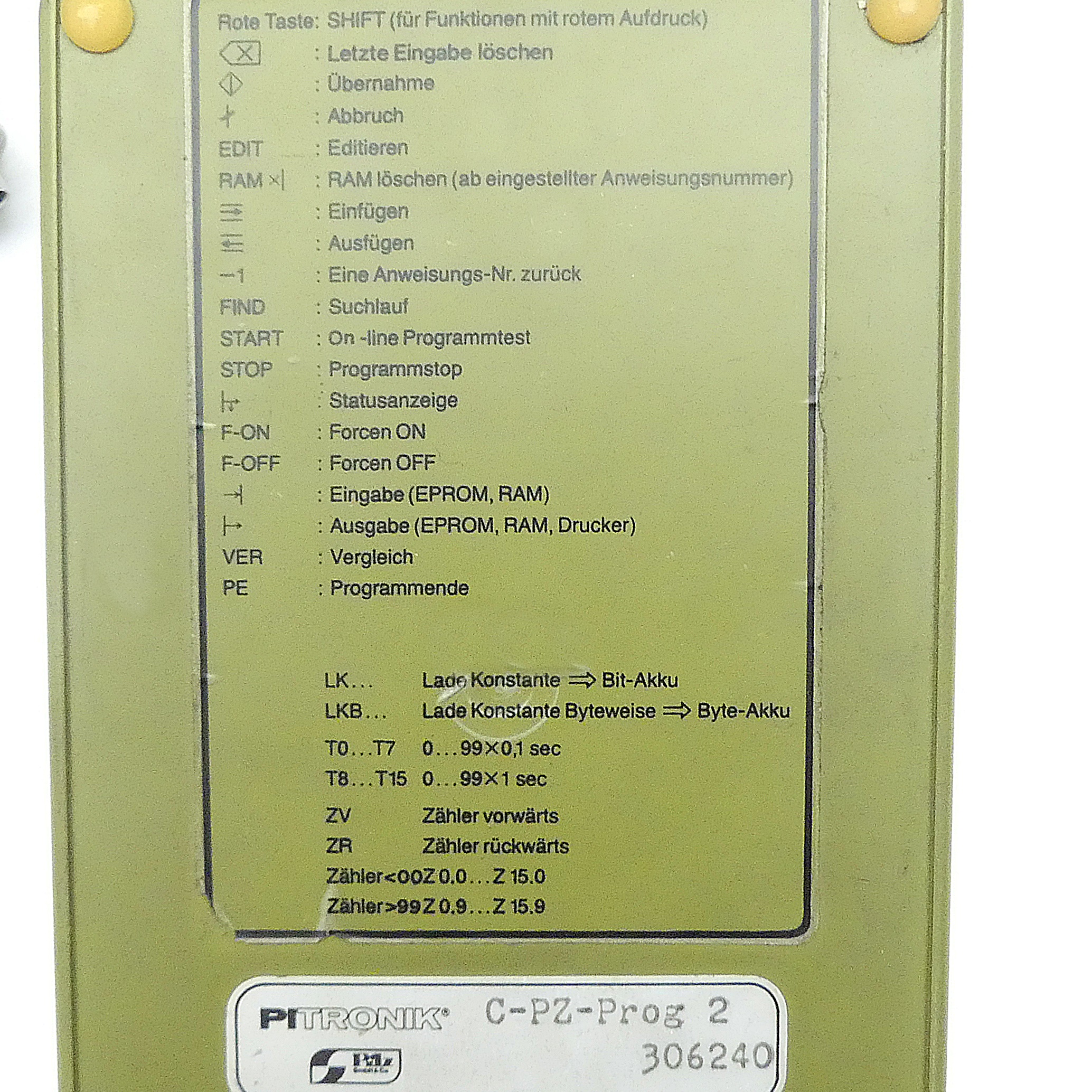 Programmiergerät 