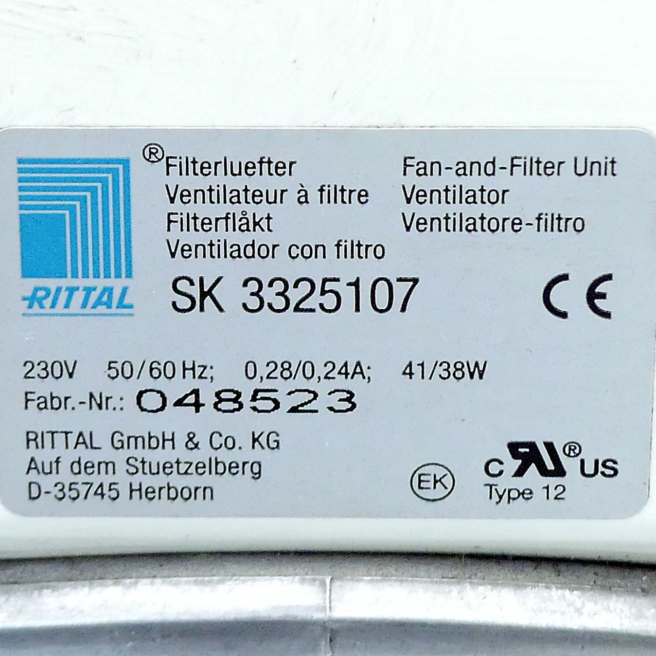 Filterlüfter 