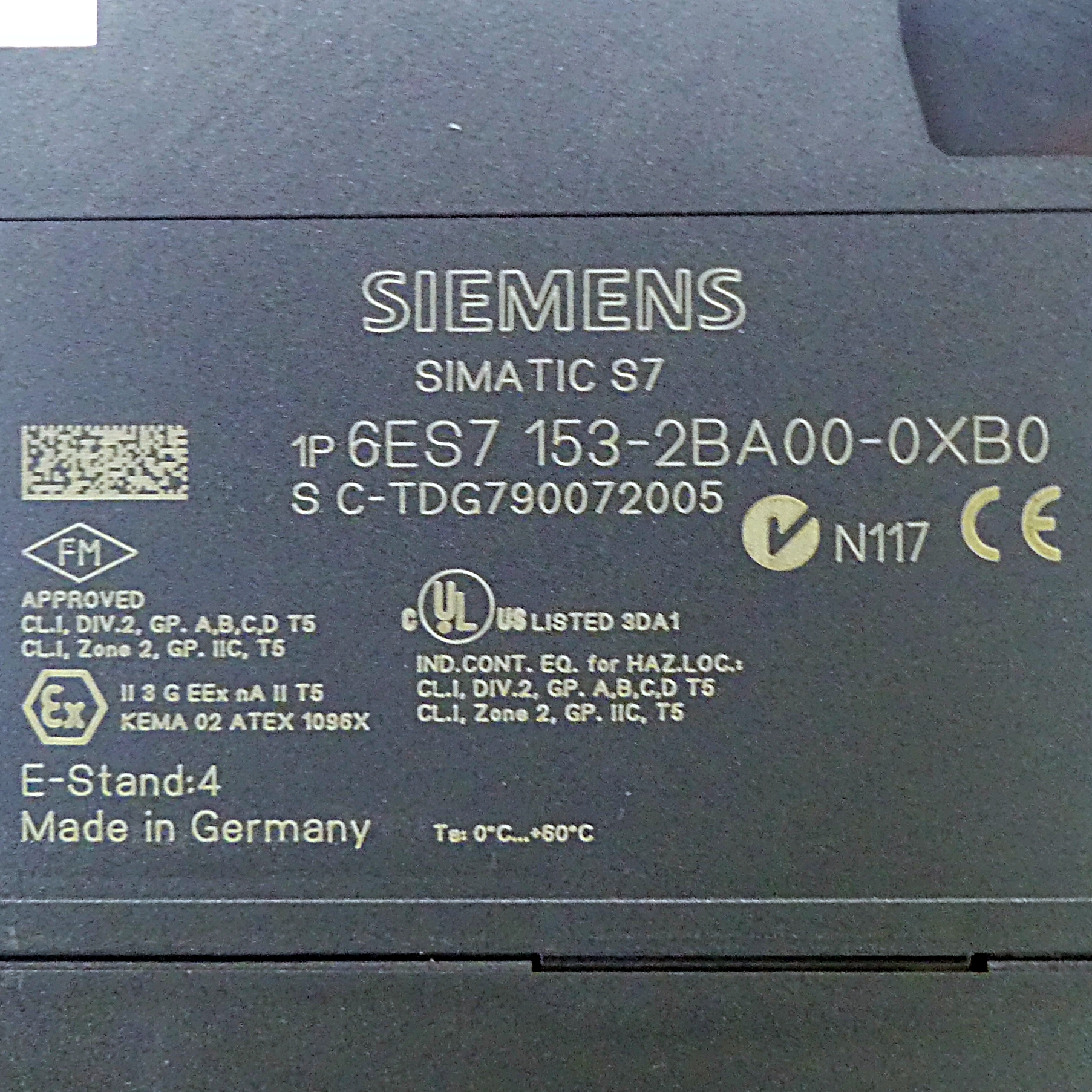 Connection Simatic S7 