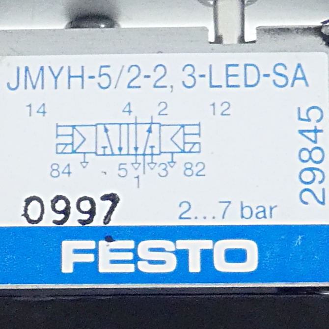 Magnetventil JMYH-5/2-2,3-LED-SA 