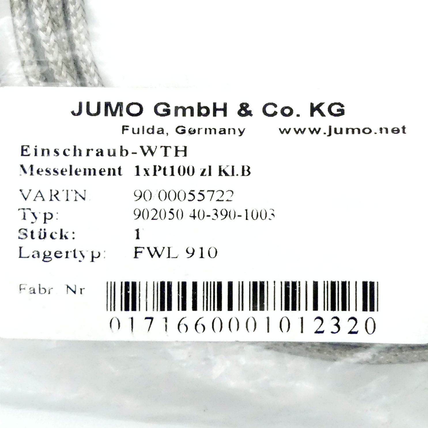 Einschraubthermometer 