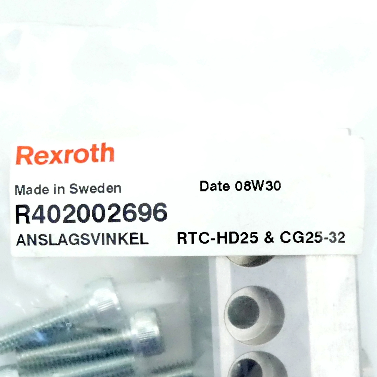 Anschlagwinkel RTC-HD25 & CG25-32 