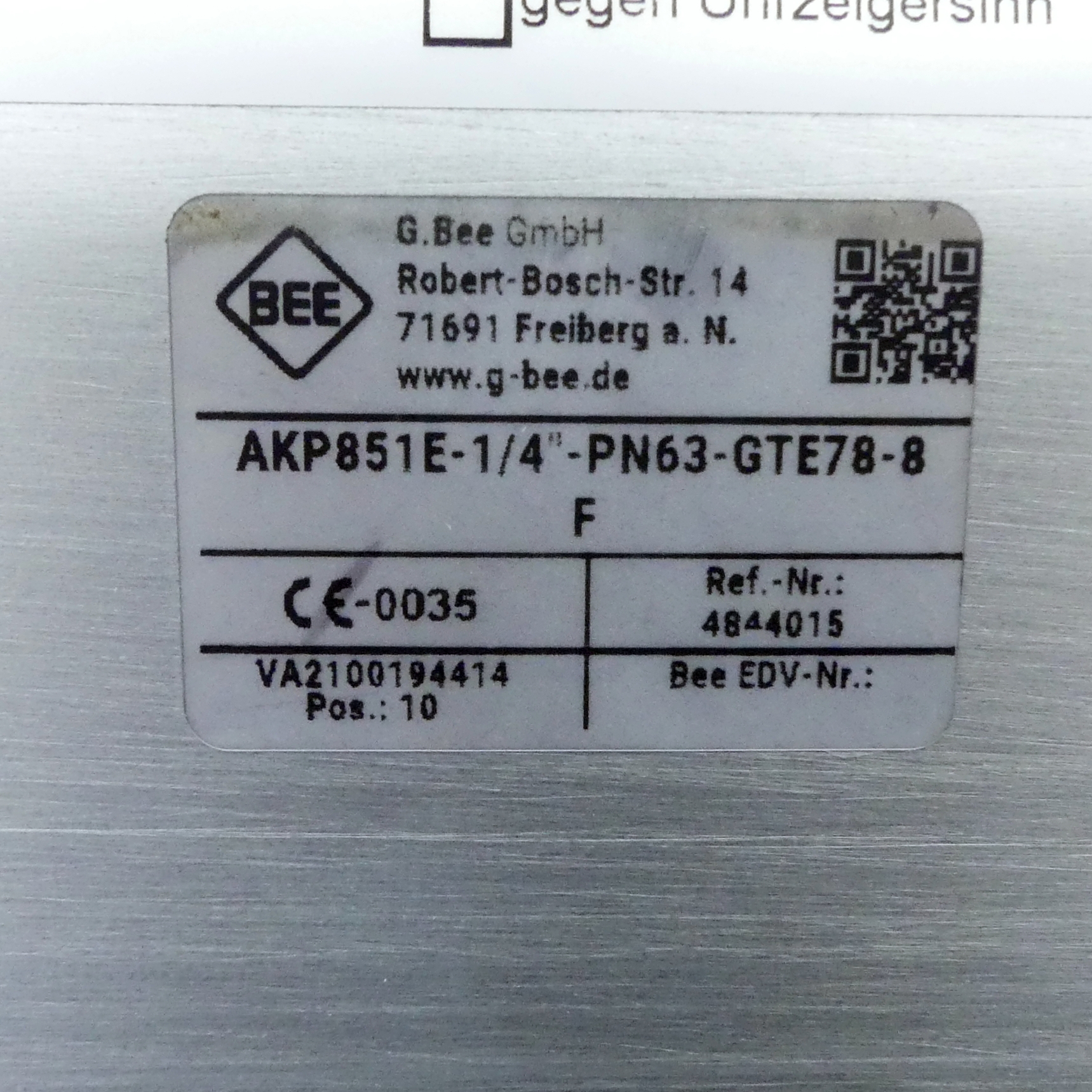 Automatic ball valve 