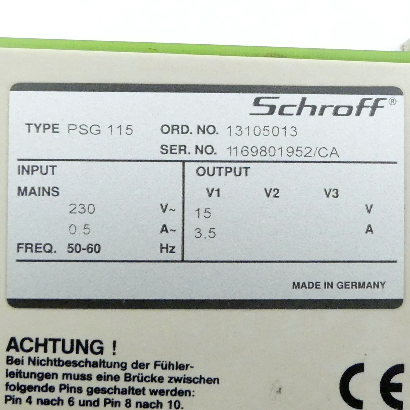 Netzgerät PSG 115 