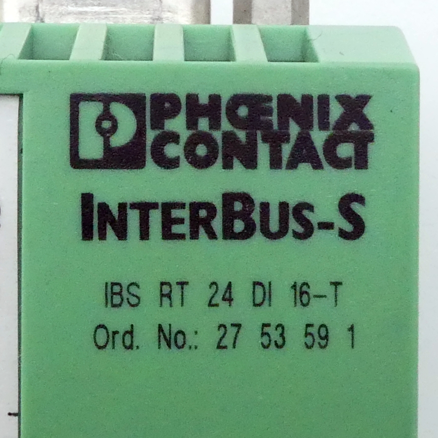 Interbus-S IBS RT 24 DI 16-T