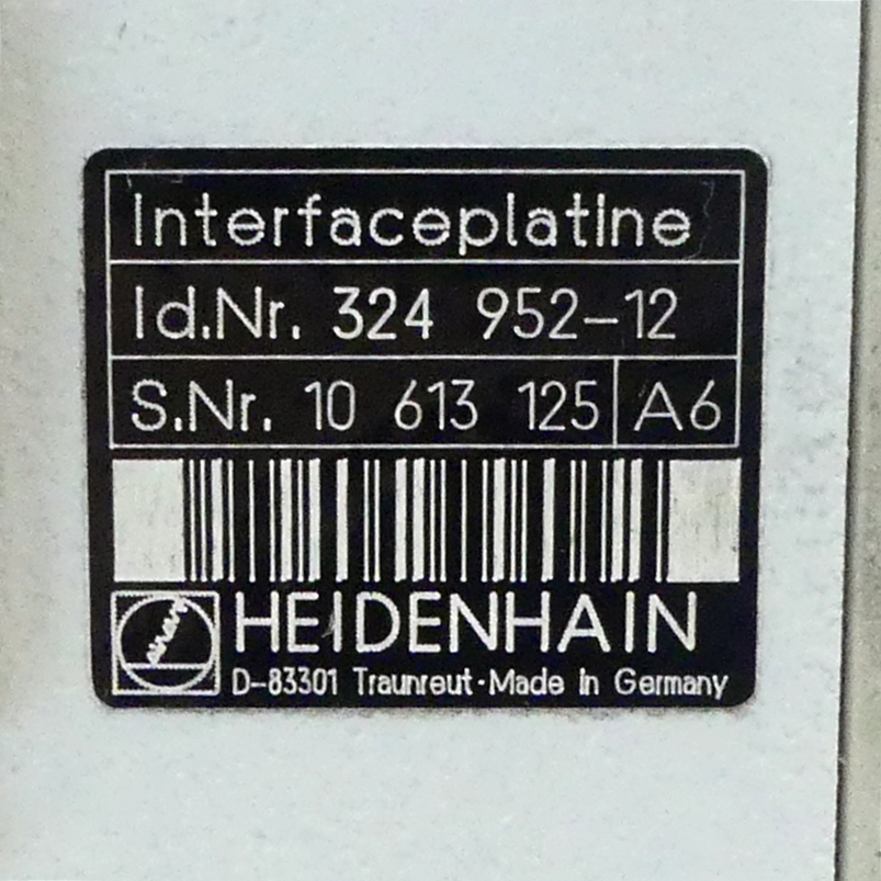 Interface module  Used