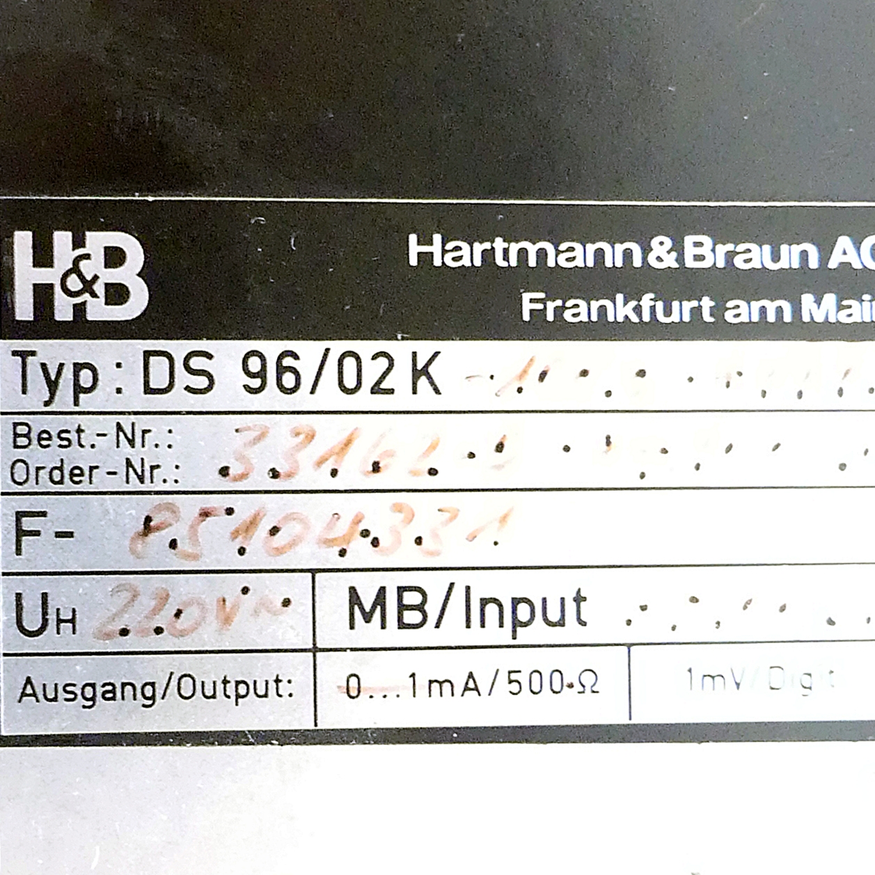 Digital display 