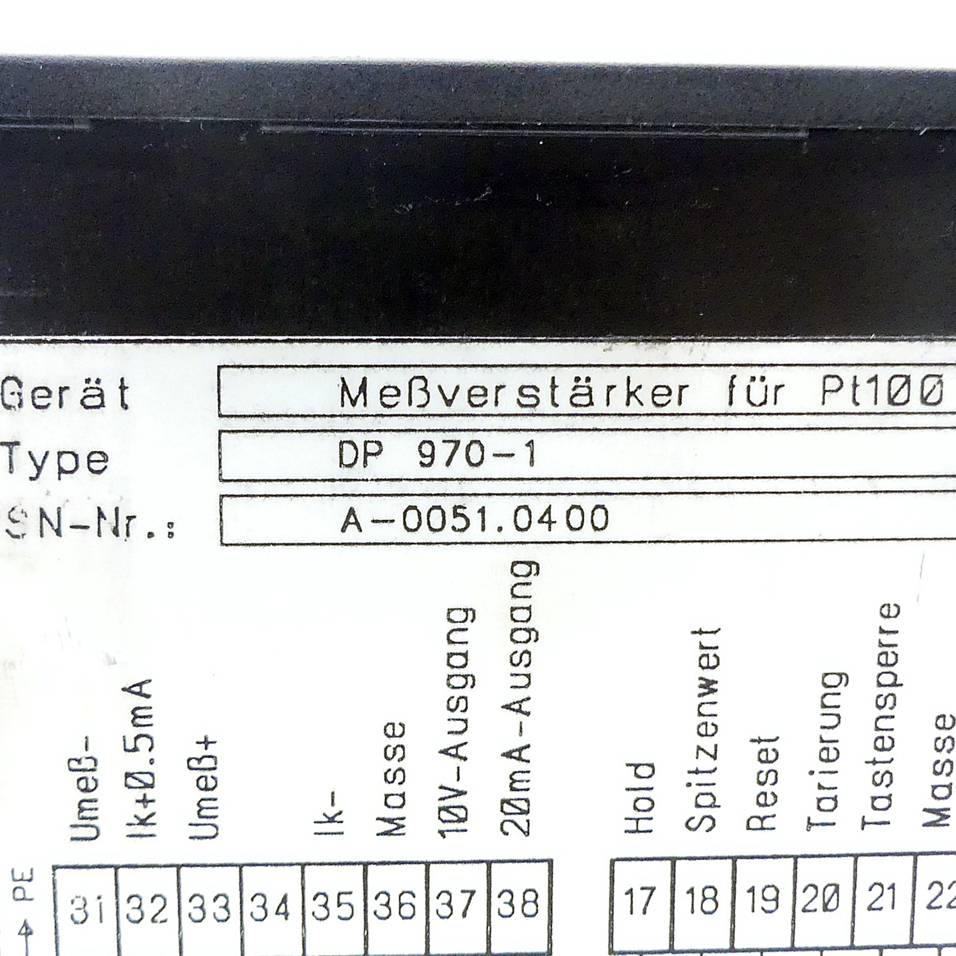 Messverstärker für Pt100