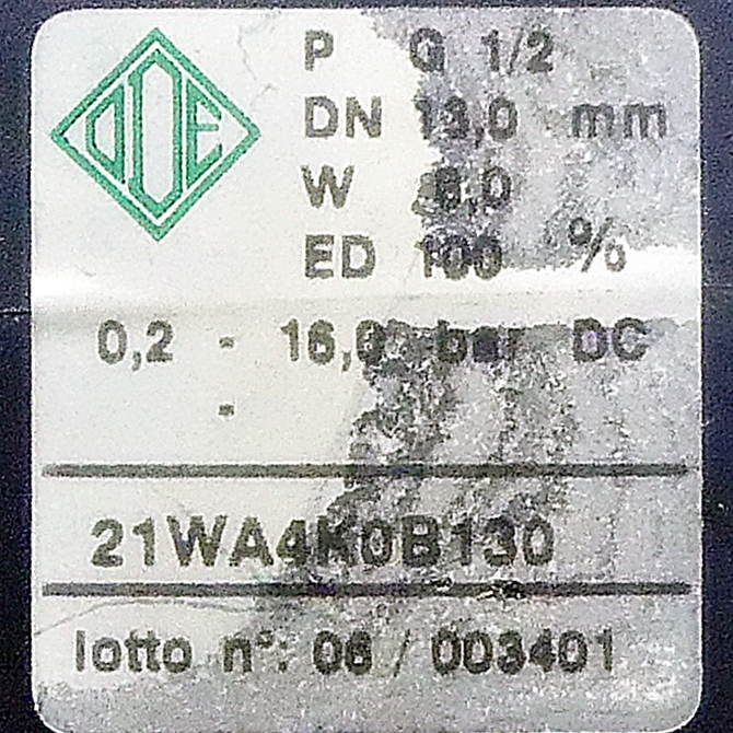 Magnetic valve 