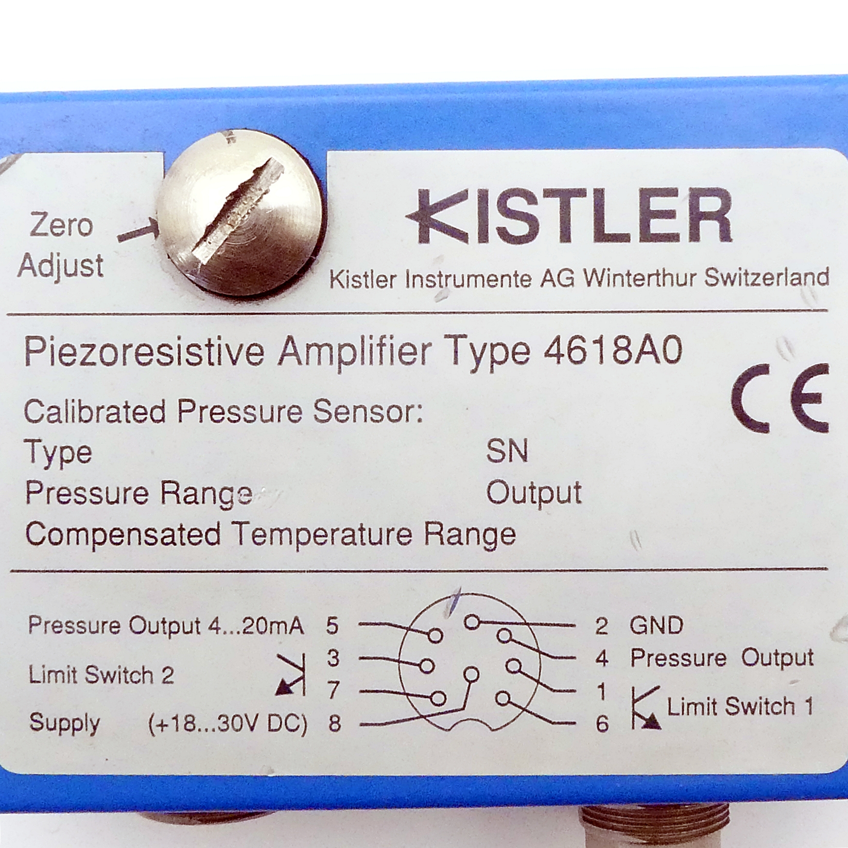 Piezoresistive amplifier Pressure sensor 