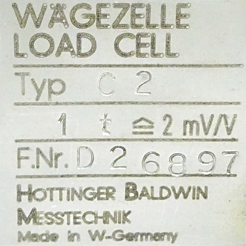 Wägezelle C2 