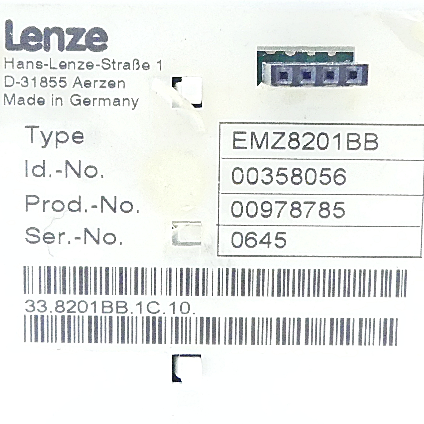 Bedienmodul EMZ8201BB