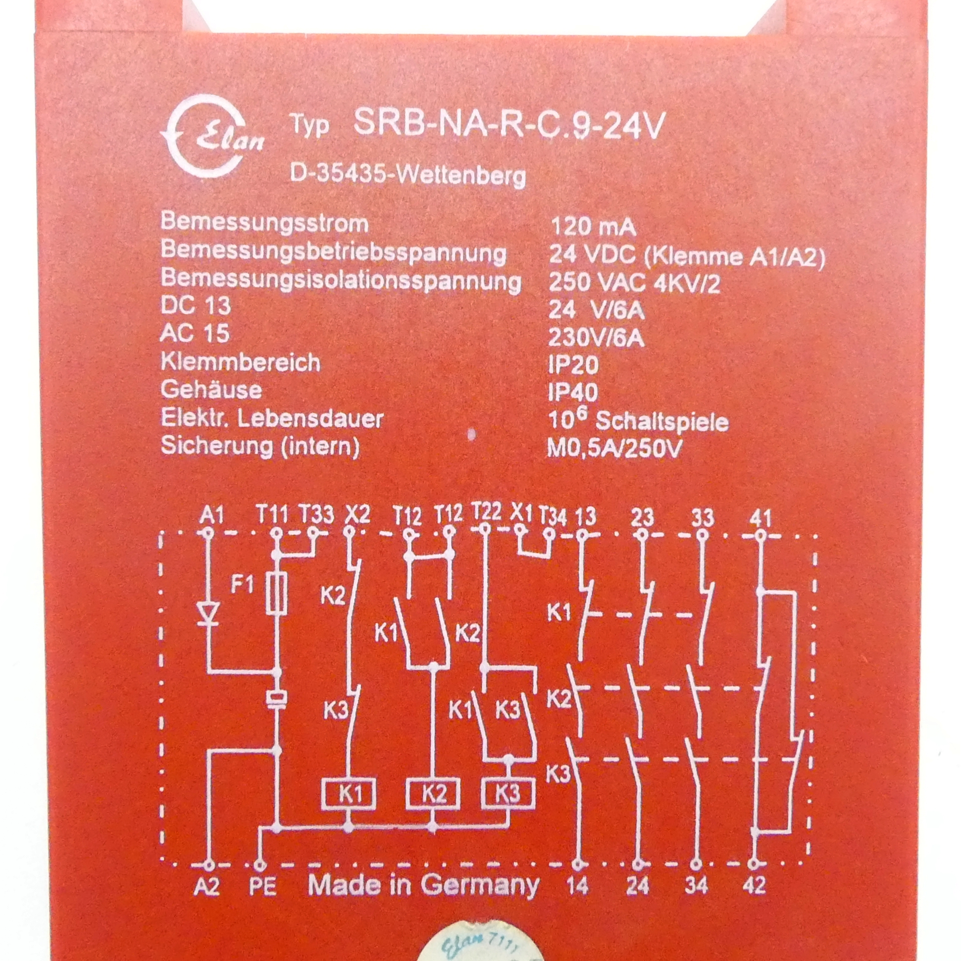 Safety relay 