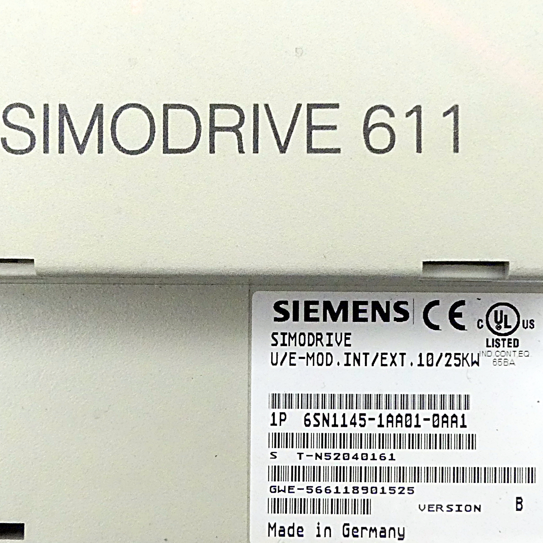 Feed module SIMODRIVE 611
