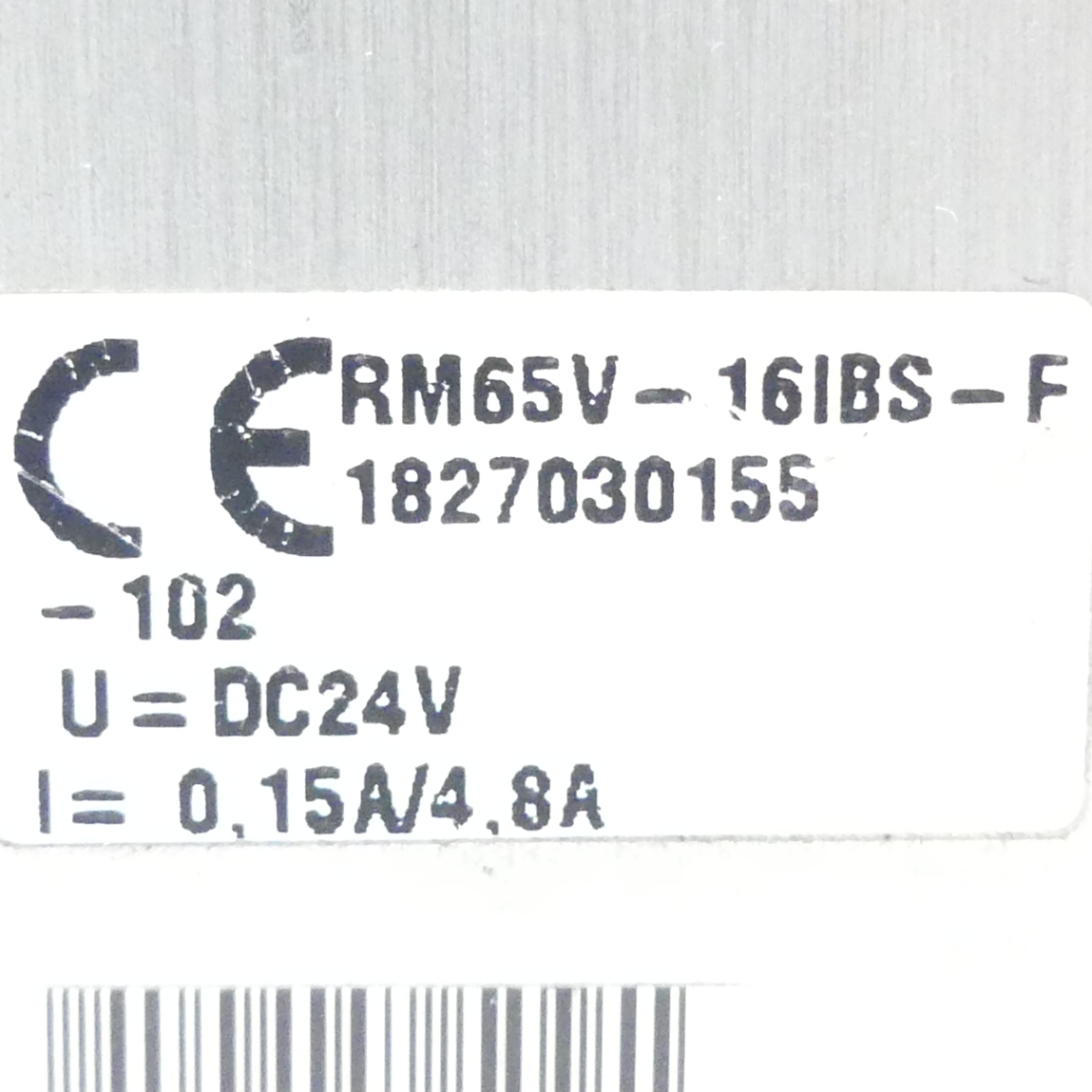 Versorgermodul RM65V-16IBS-F