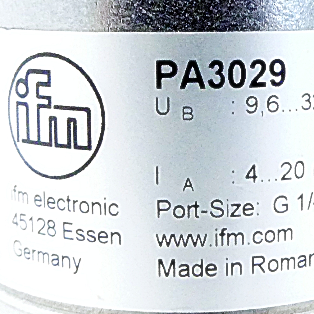 Pressure transmitter with ceramic measuring cell PA3029
