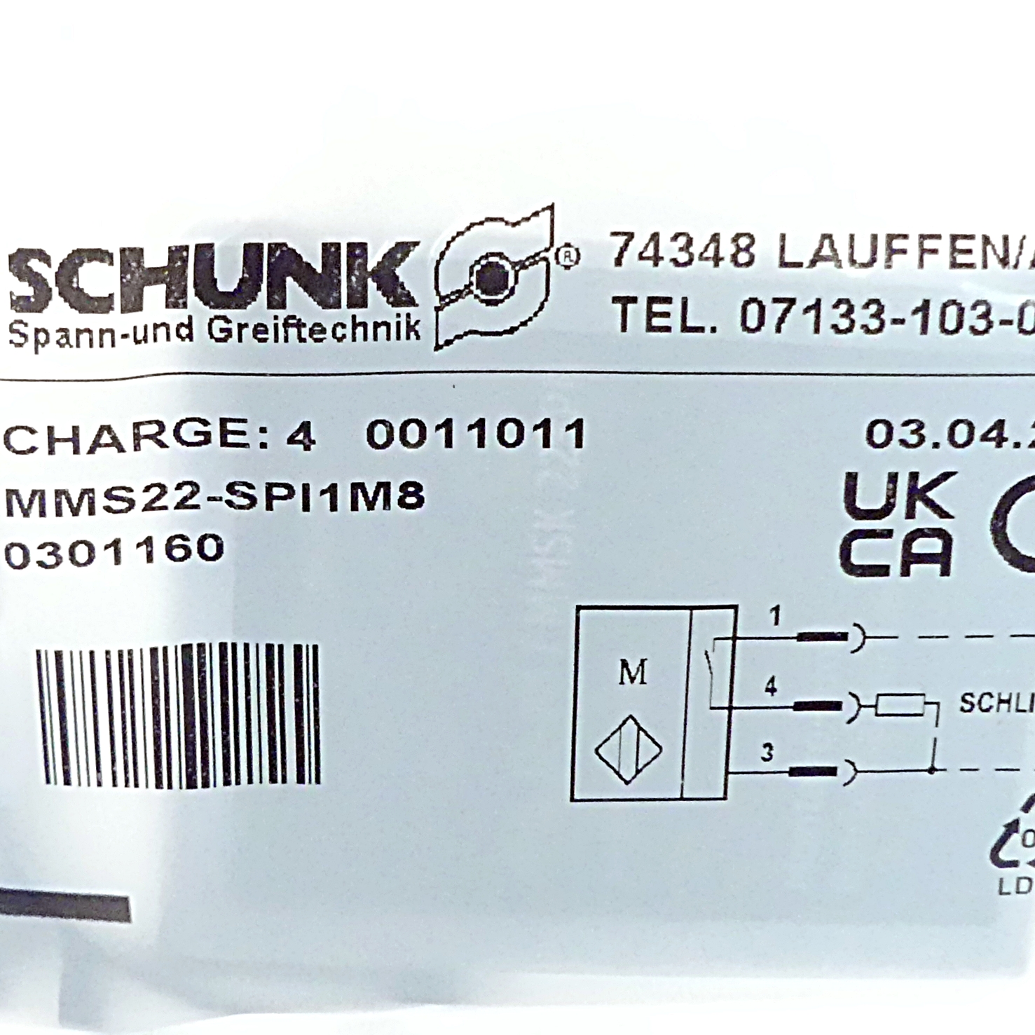 Programmable magnetic switches MMS22-SPI1M8 