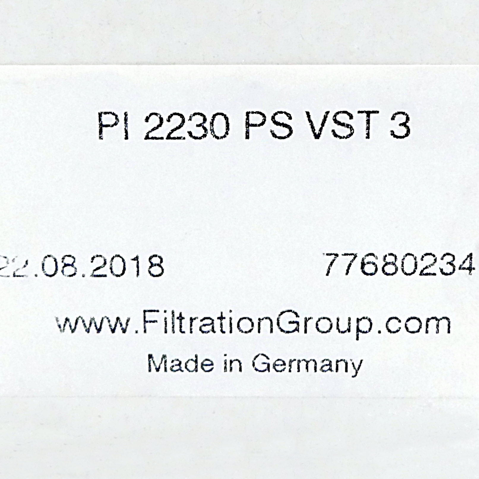 Filterelement PlusShield Pro PI 2230 PS VST 3