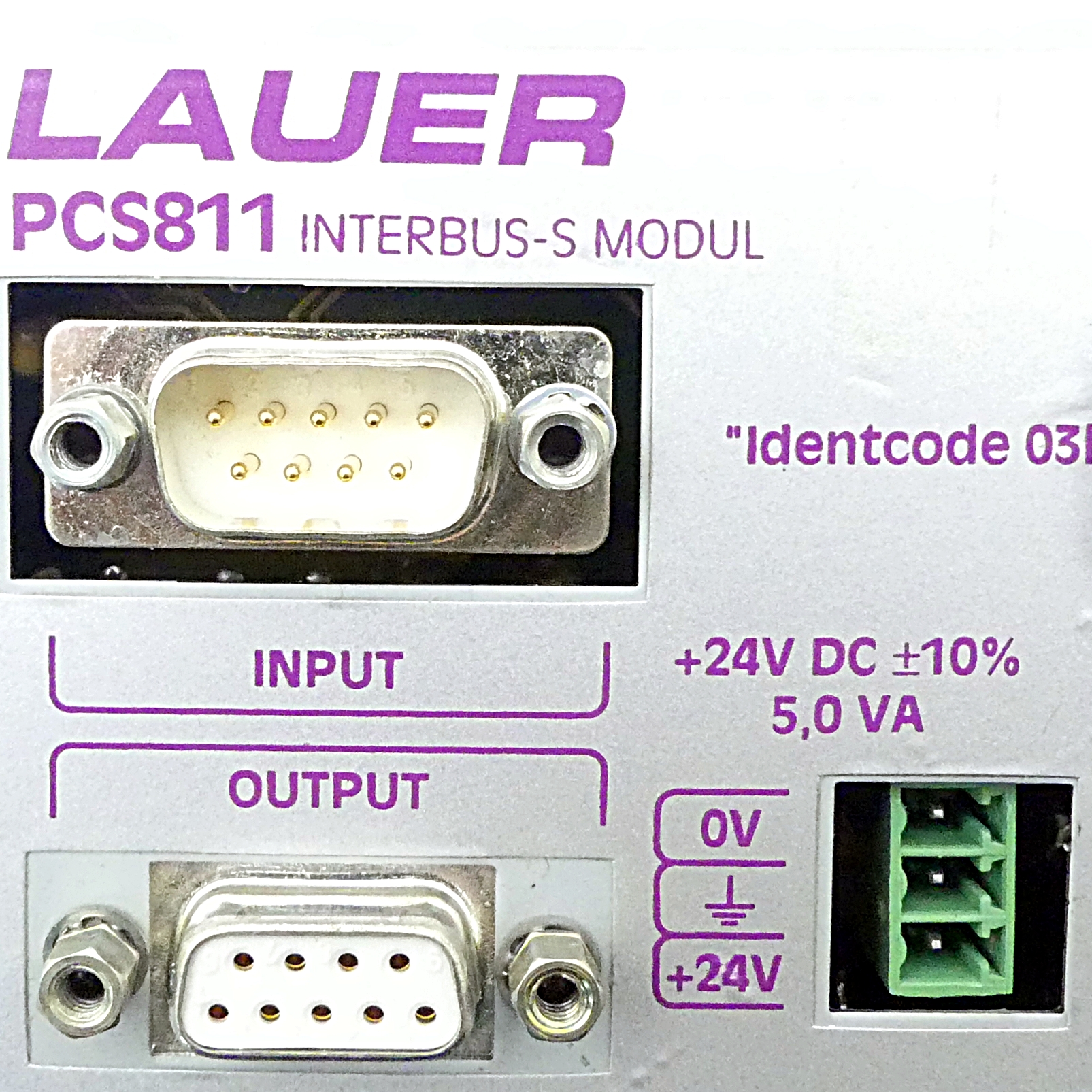Interbus-S Modul mit Anschlußkabel  