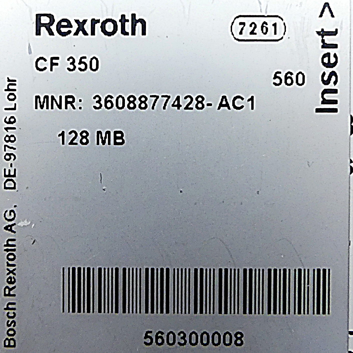 Control firmware CF 350 Used