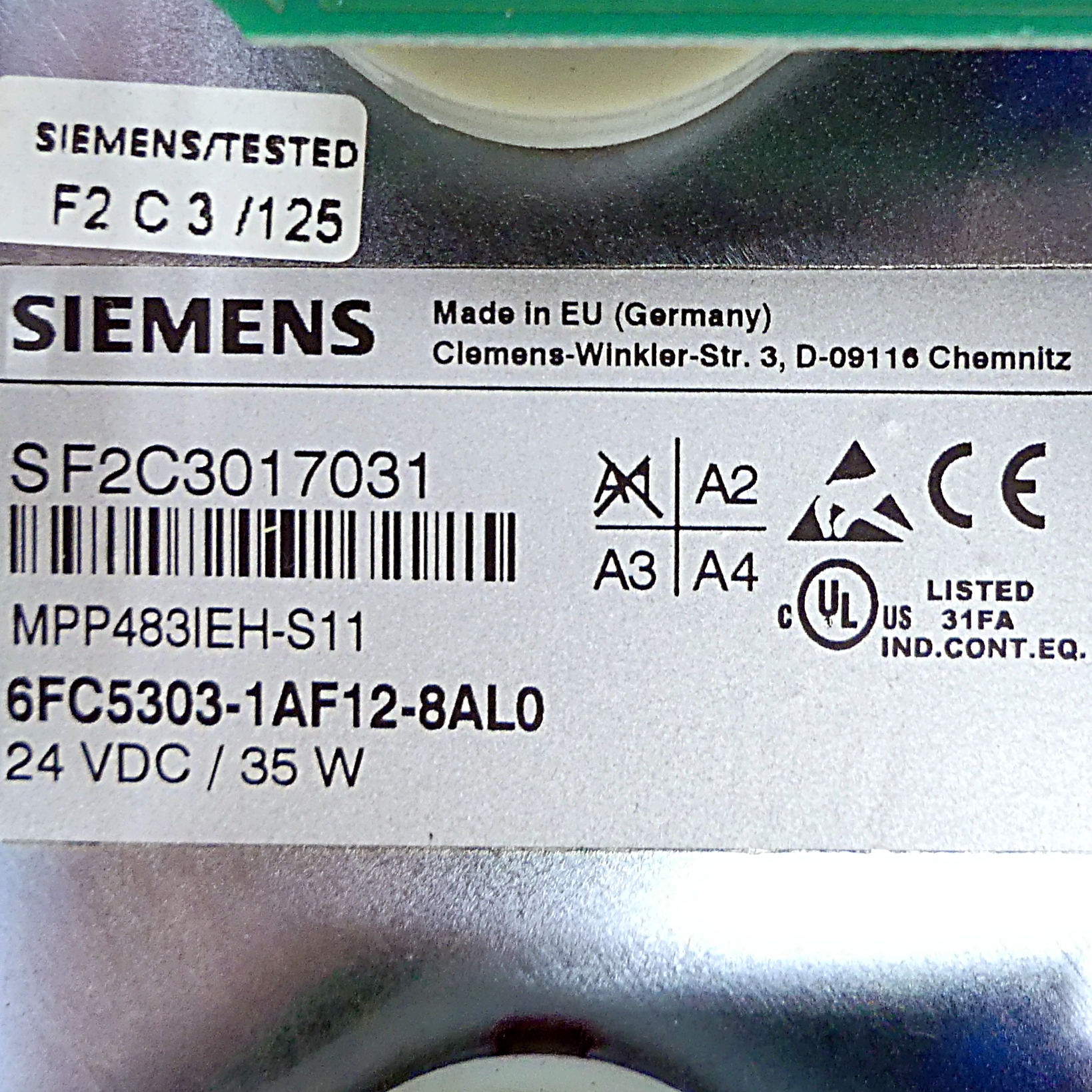 Bedien- oder Anzeigemodul (HMI) SINUMERIK 