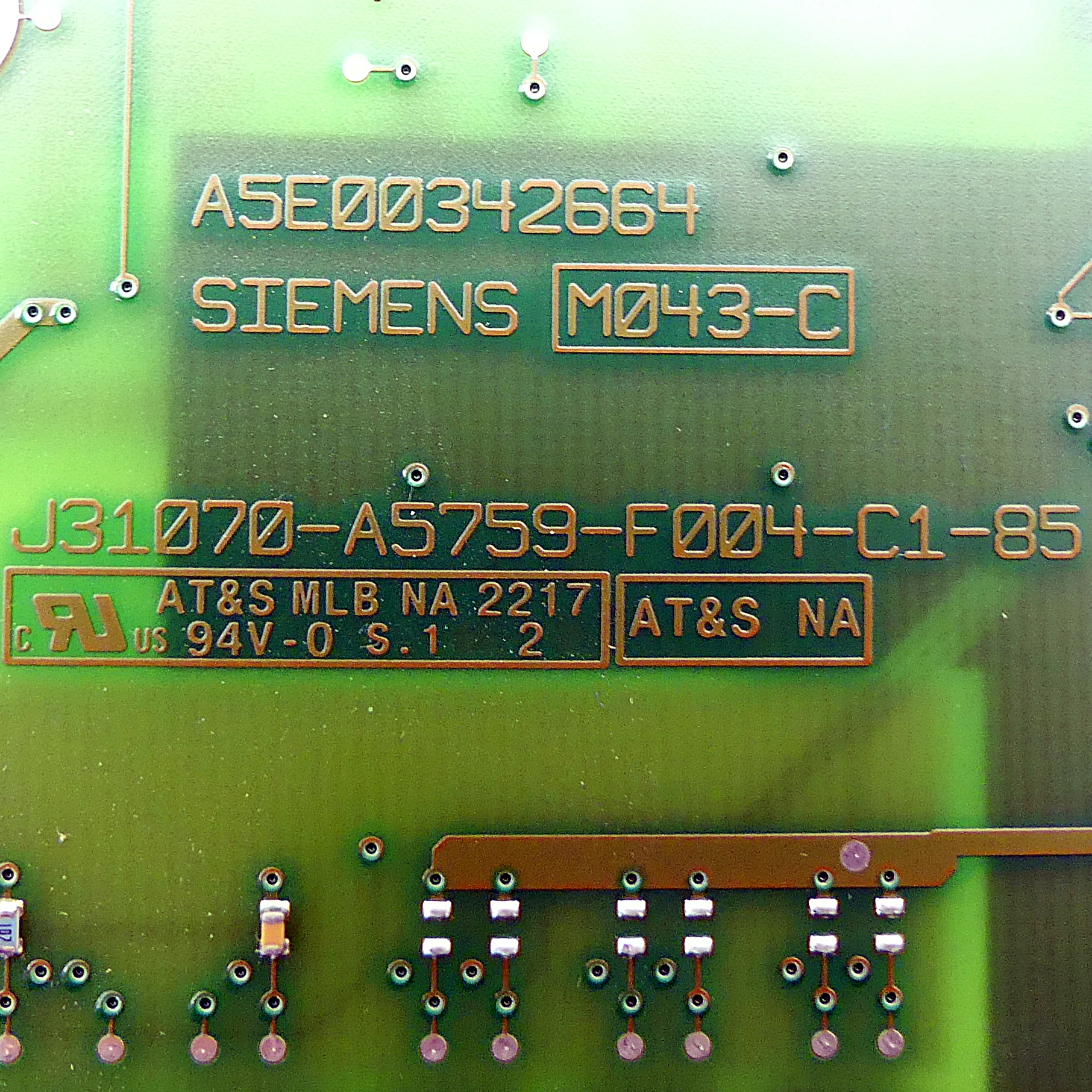 Platine für Bediengerät A5E00342664 Gebraucht
