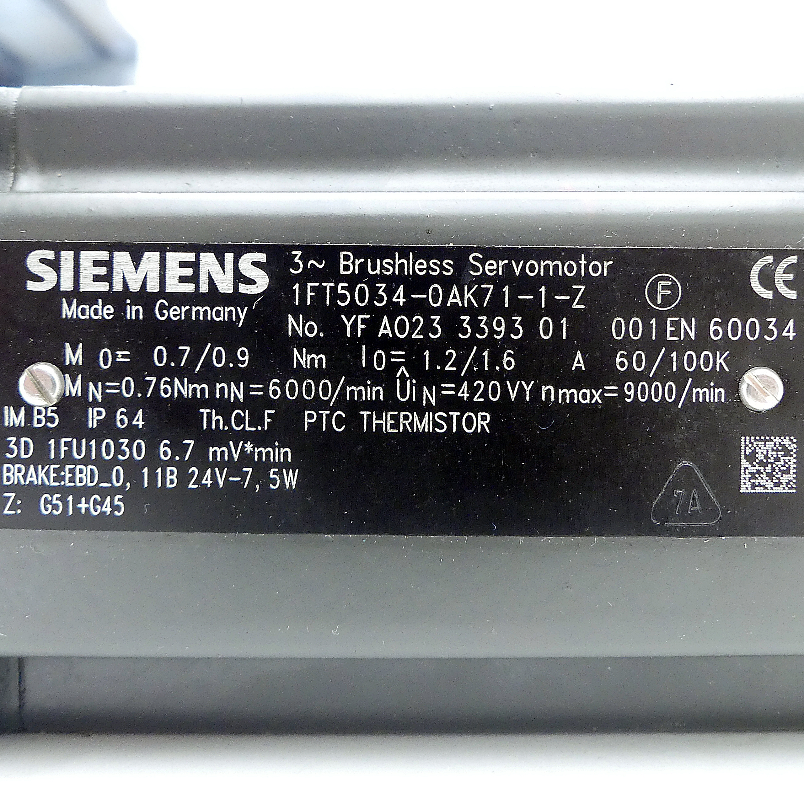 Brushless Servomotor  