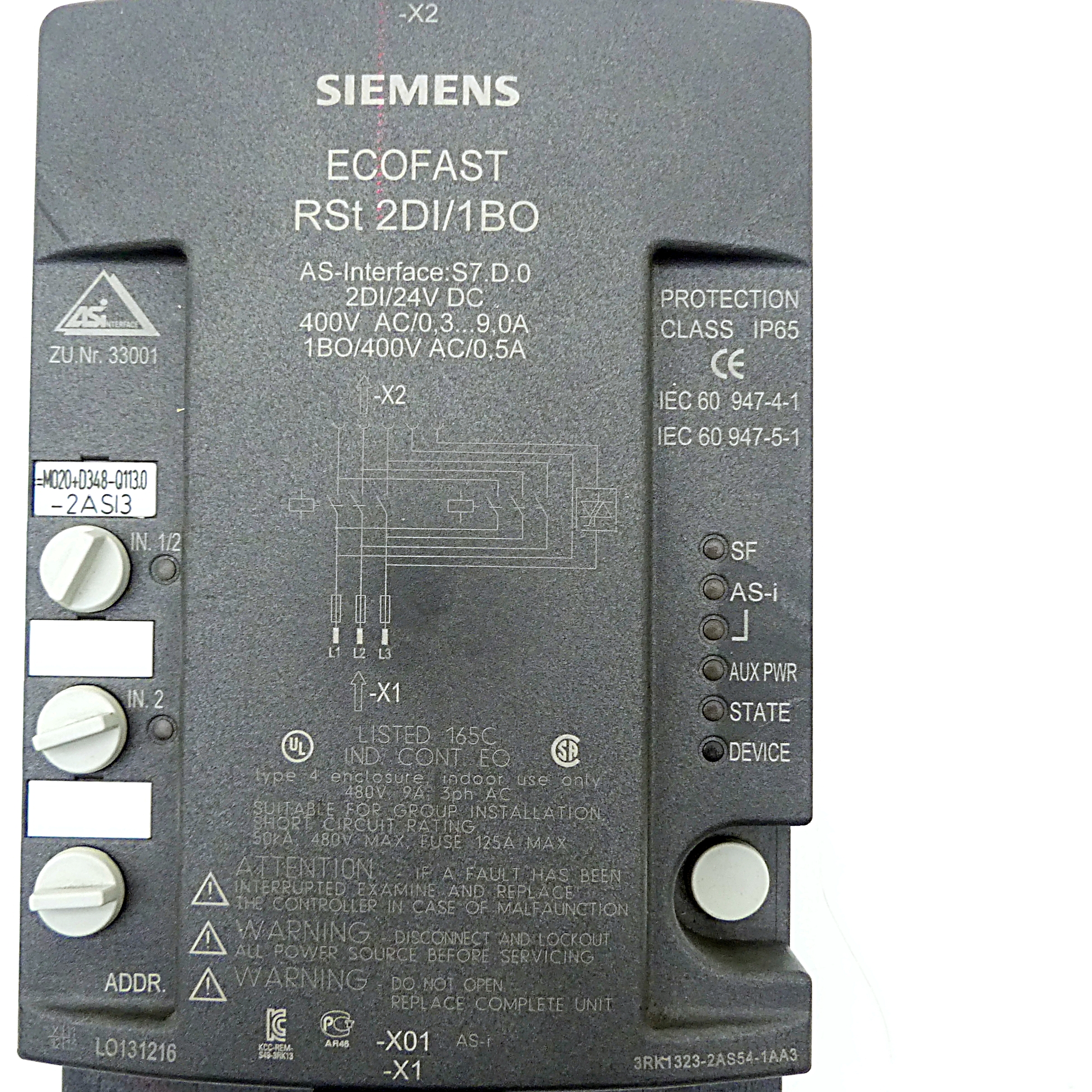 Motorstarter ECOFAST RSt 2DI/1BO 