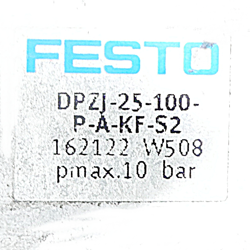 Doppelkolbenzylinder DPZJ-25-100-P-A-KF-S2 