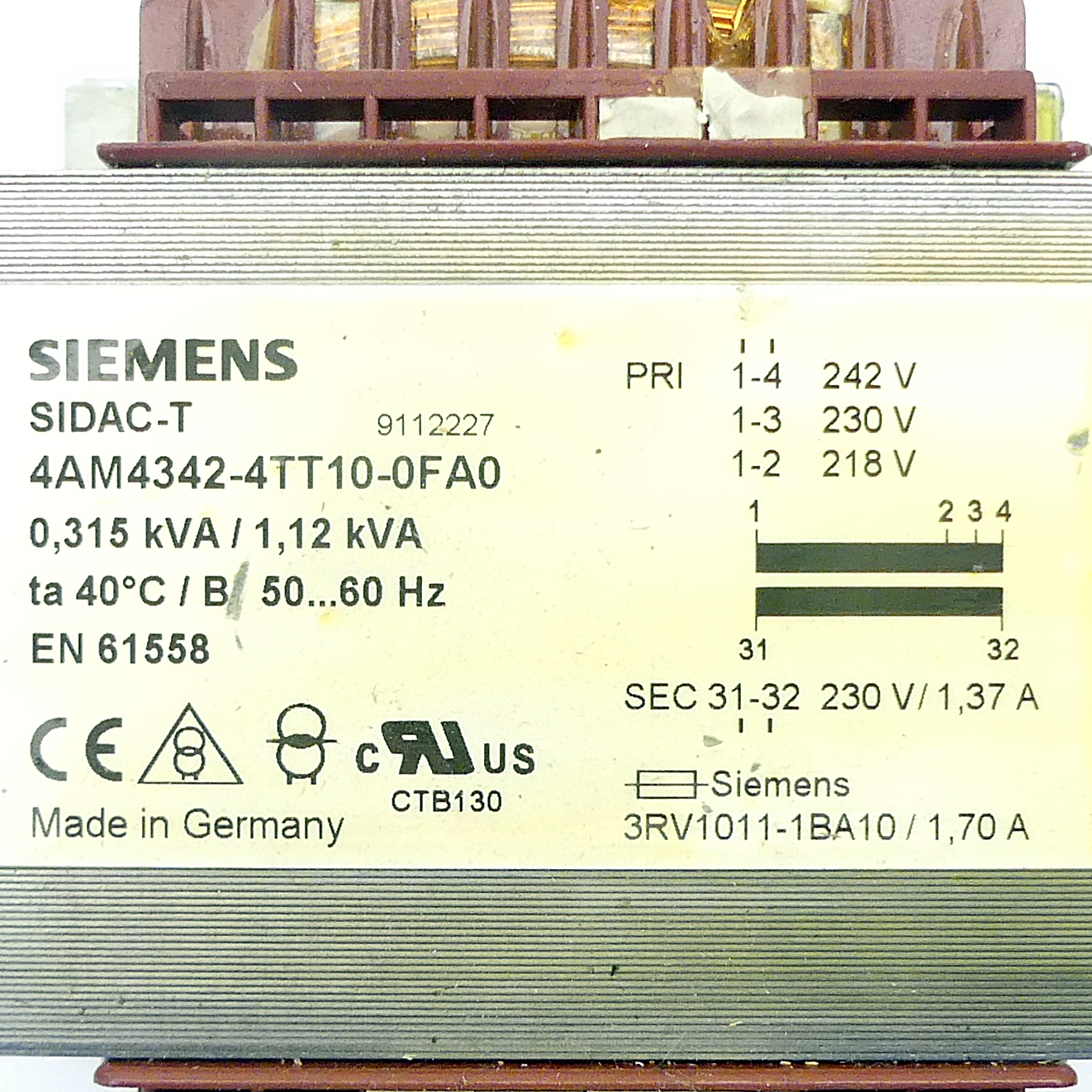 Transformator SIDAC-T 