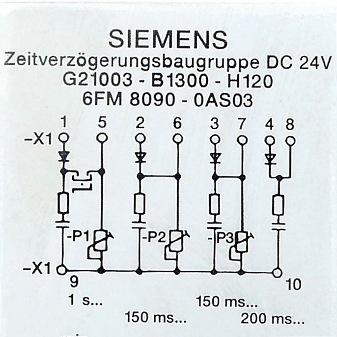 Time Delay Module G21003-B1300-H120 Used