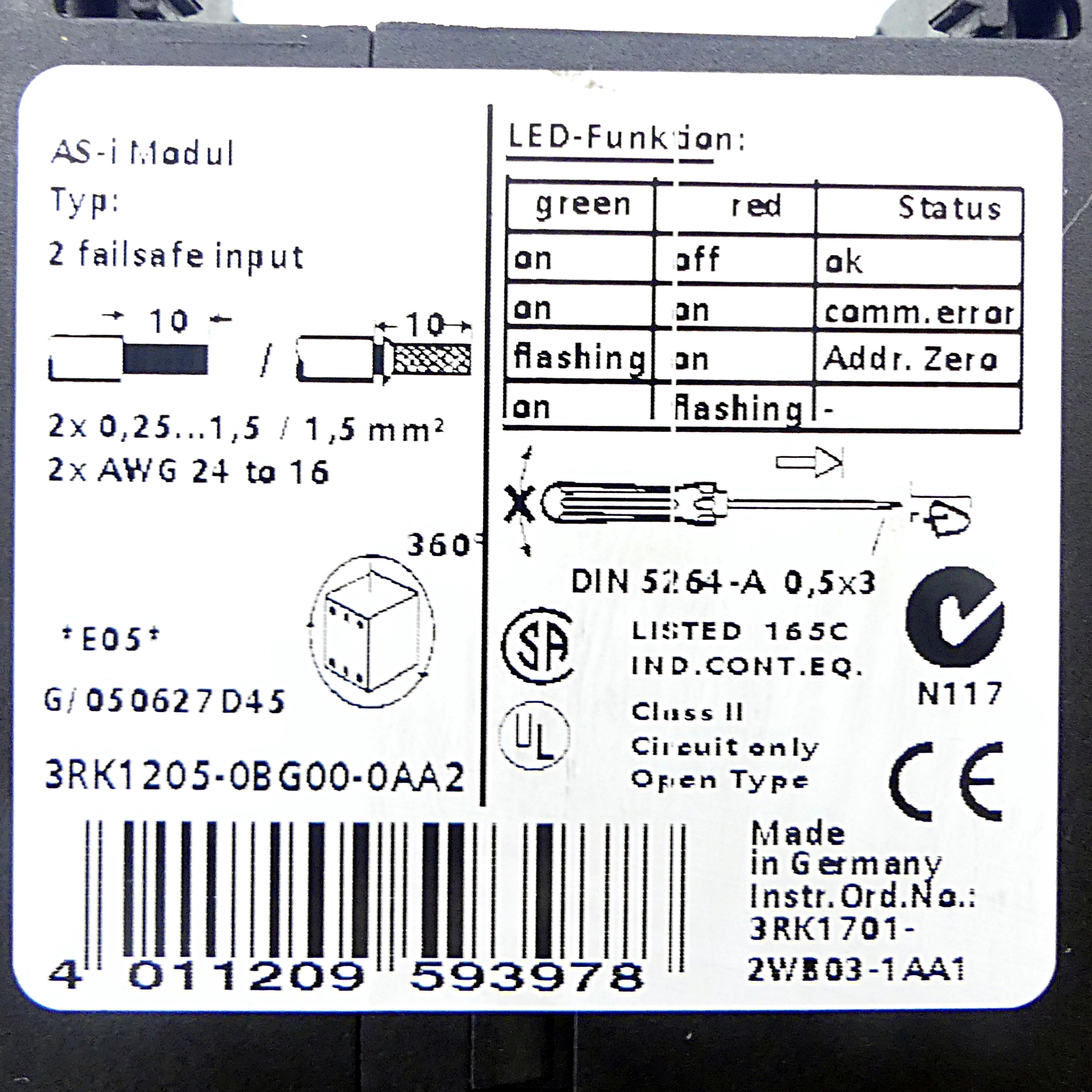 ASIsafe Modul S22.5F  