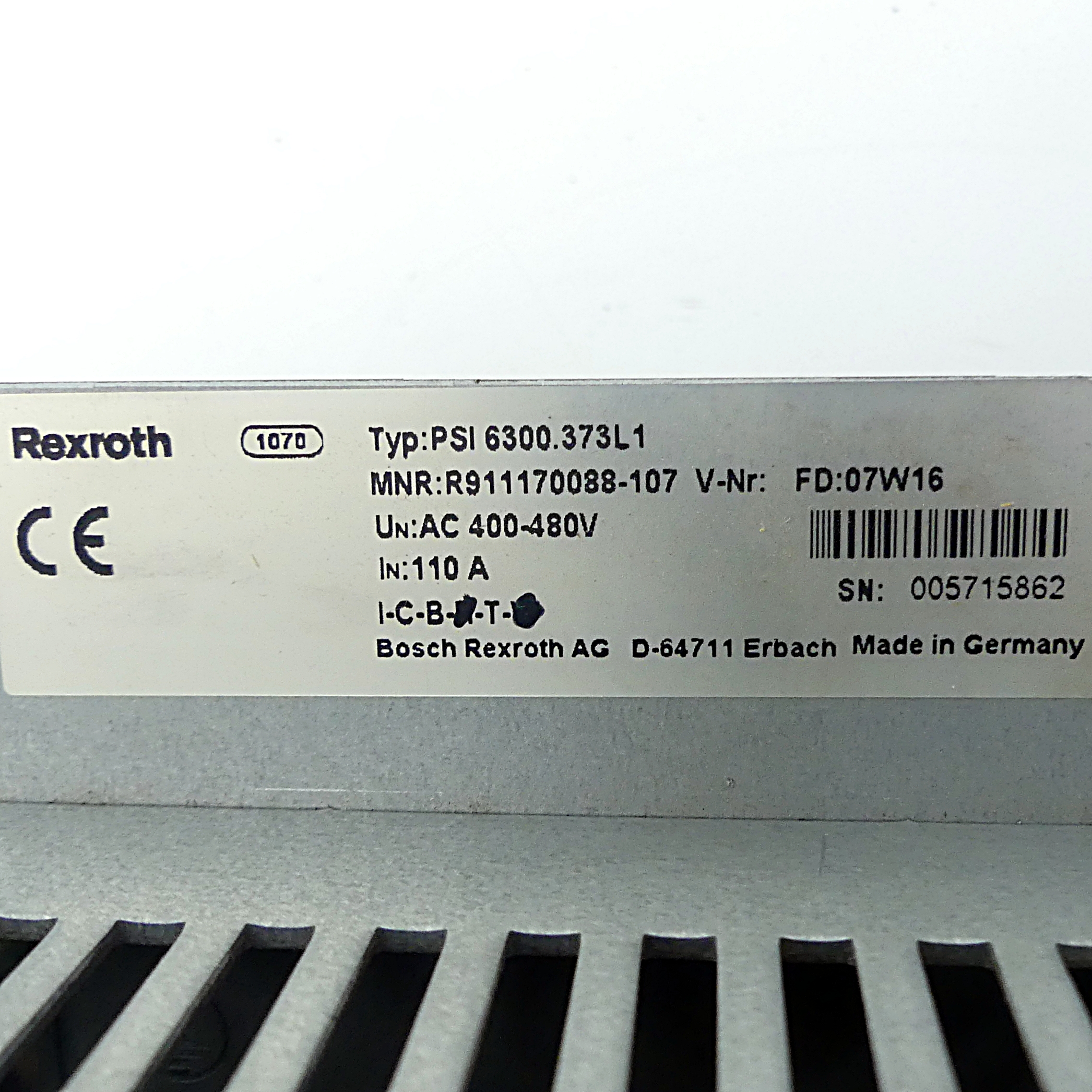 Medium frequency converter PSI 6300.373L1 
