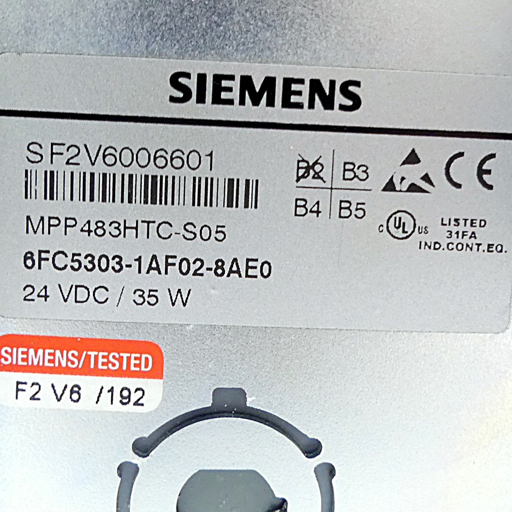 Control panel MPP483HTC-S05 