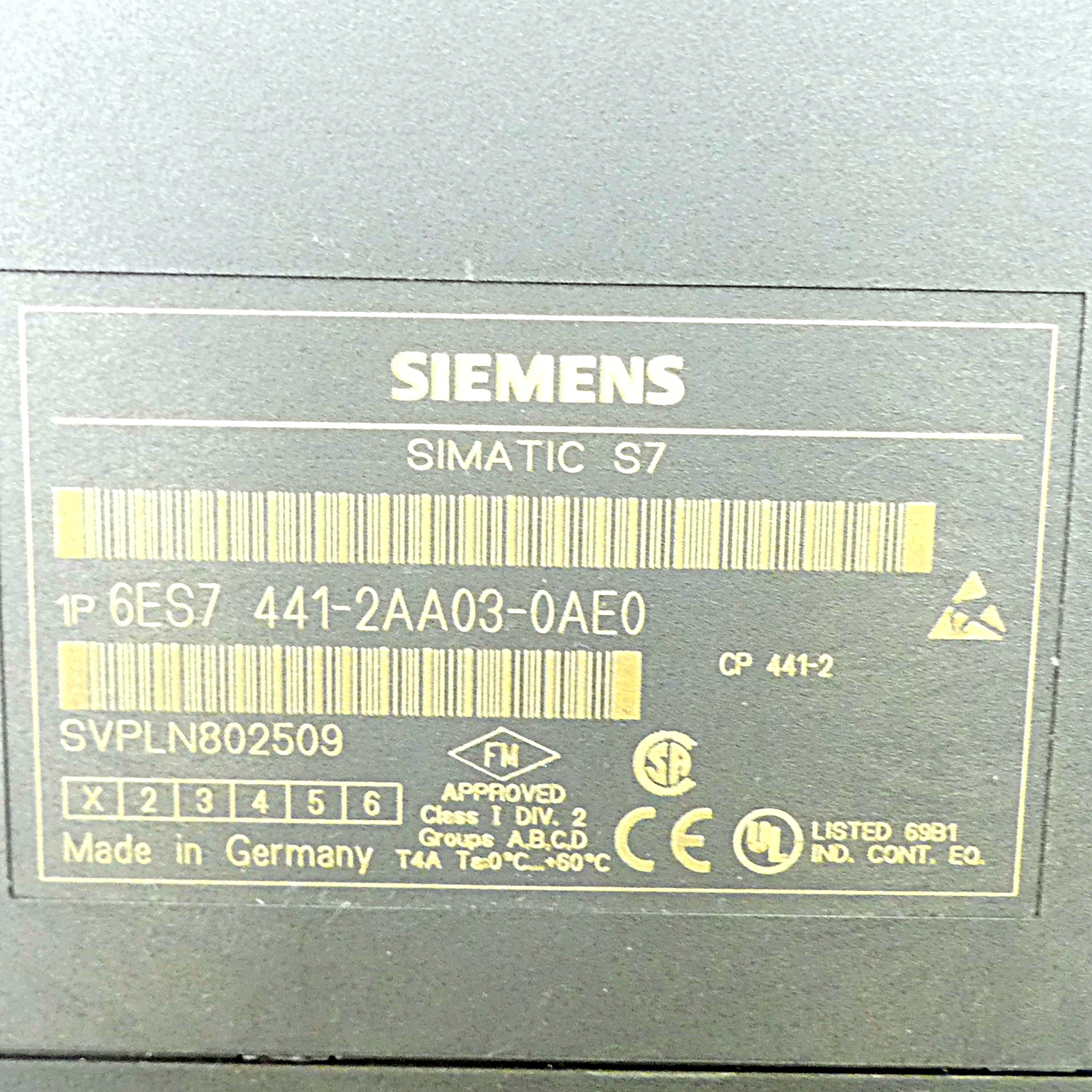 communication processor SIMATIC S7-400 CP 441-2 Used
