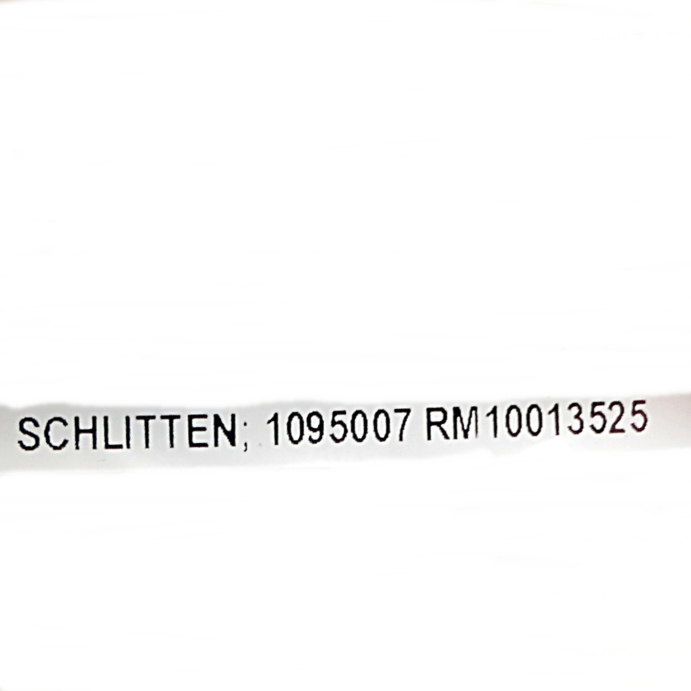 cross slide RM 10013525 