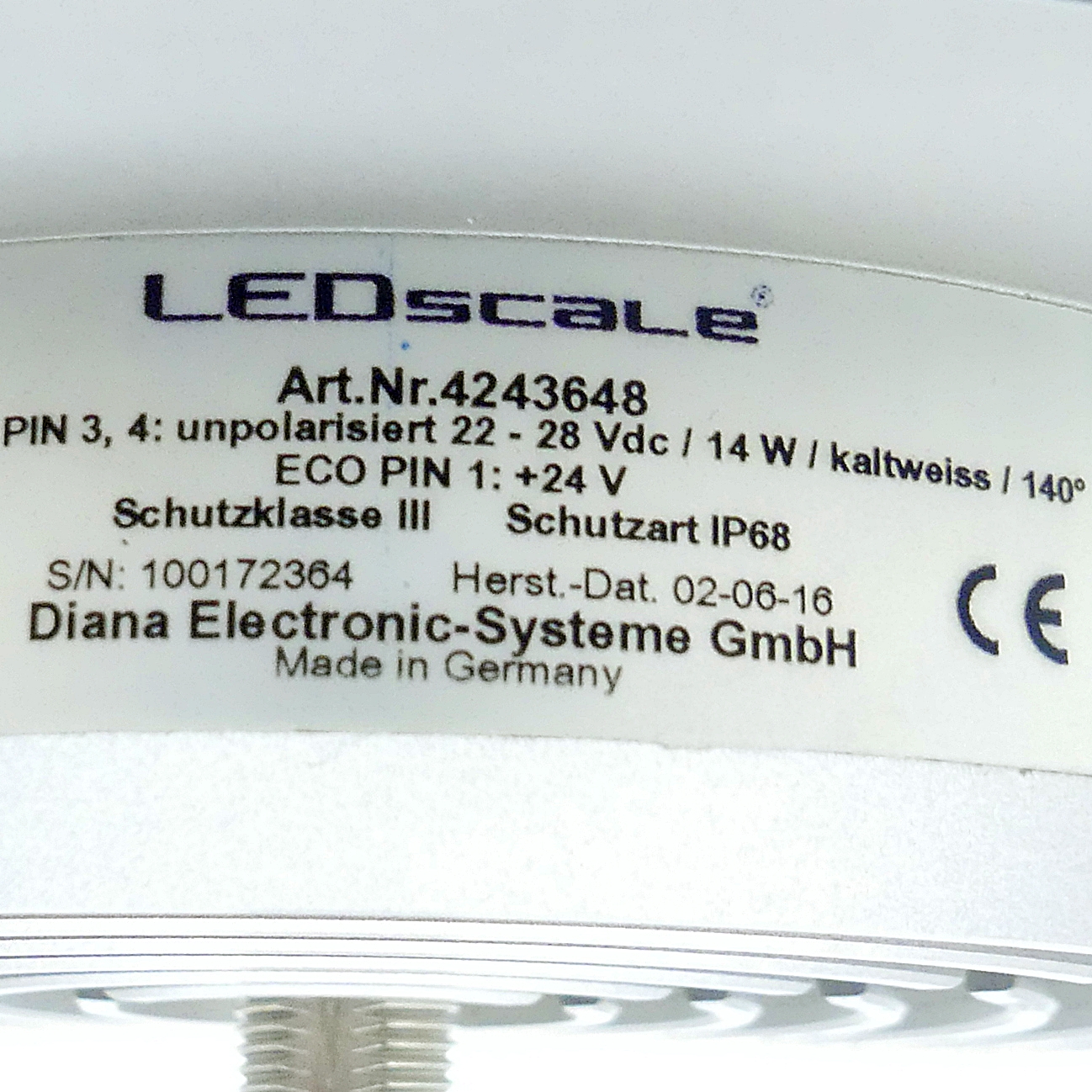Lampe LEDscale 