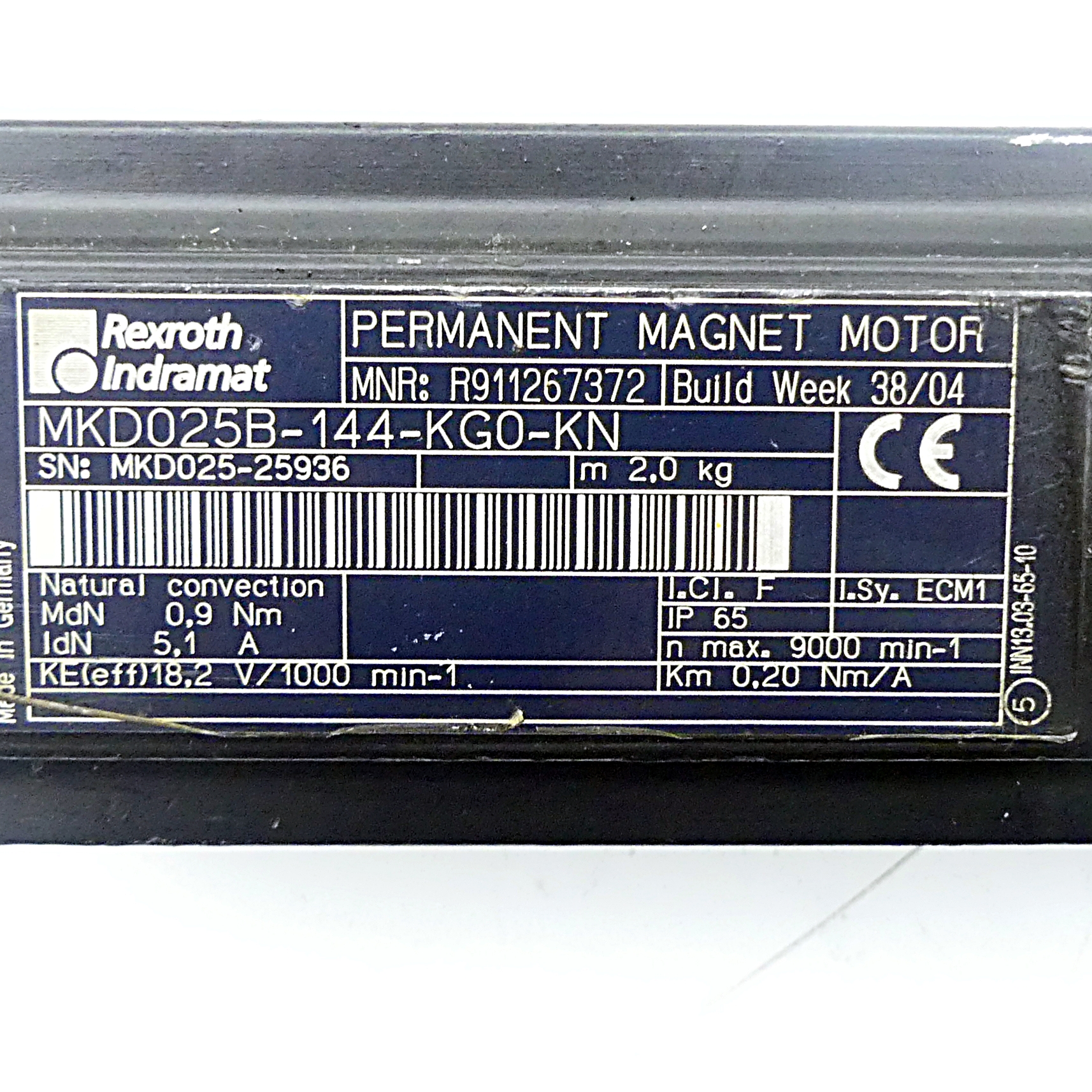 Servomotor MKD025B-144-KGO-KN 