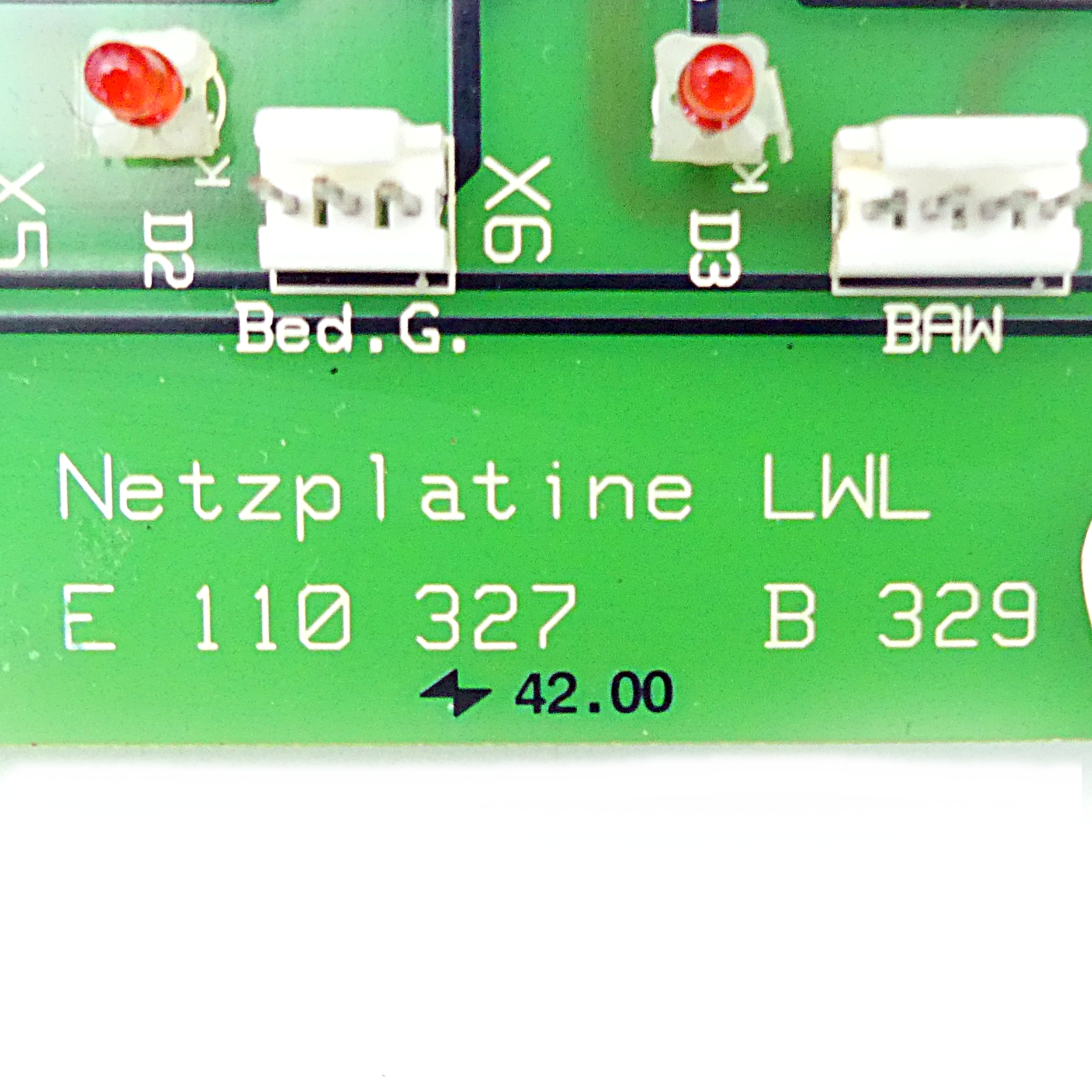 Netzplatine LWL LWL  