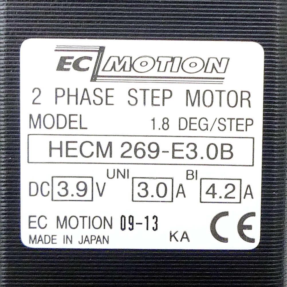 NEMA24 2-phase stepper motor 1.8° 2.45Nm Strands: 8 3.0A 2 shaft ends: 8mm  