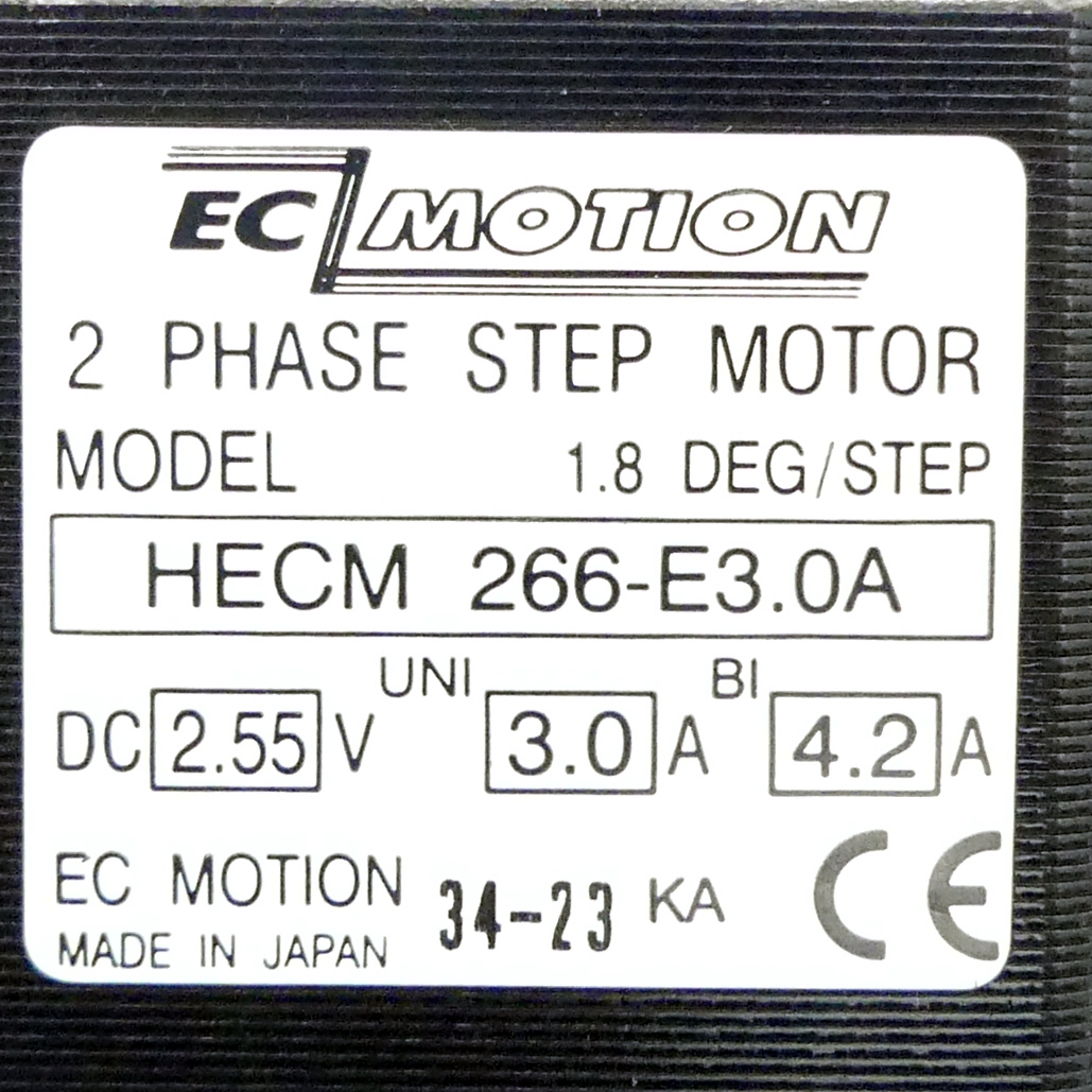 NEMA24 2-Phasen-Schrittmotor 1.8° 1.35Nm Litzen:8 3.0A Frontwelle:8mm  