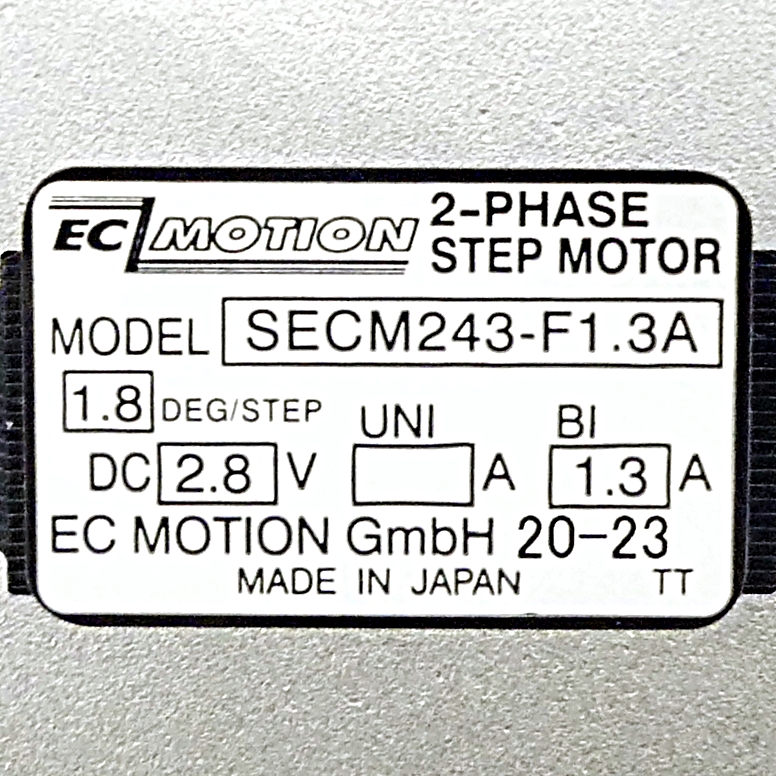 NEMA17 2-phase stepper motor 1.8° 0.22Nm Strands: 4 1.3A Front shaft: 5mm  