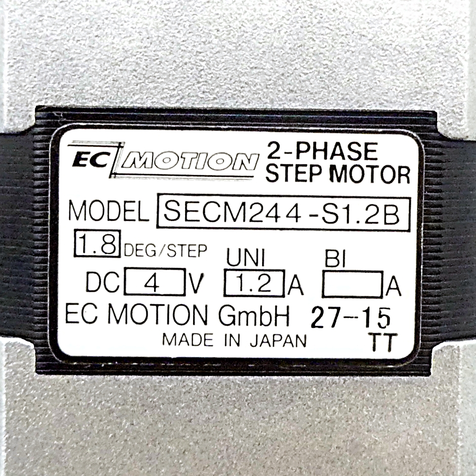 NEMA17 2-phase stepper motor 1.8° 0.26Nm Strands: 6 1.2A 2 shaft ends: 5mm  