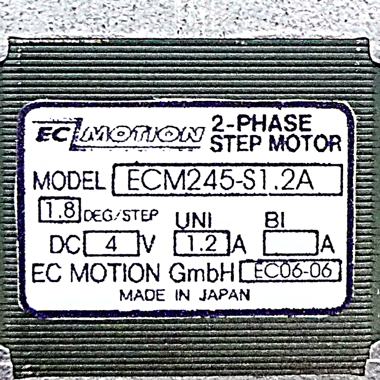 NEMA17 2-phase stepper motor 1.8° 0.22Nm Strands: 6 1.2A Front shaft: 5mm  New FS