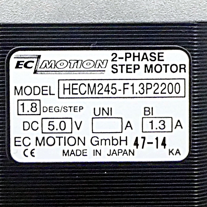NEMA11 2-phase stepper motor 1.8° 0.62Nm Strands: 4 1.3A Front shaft: 5mm Encoder line driver  