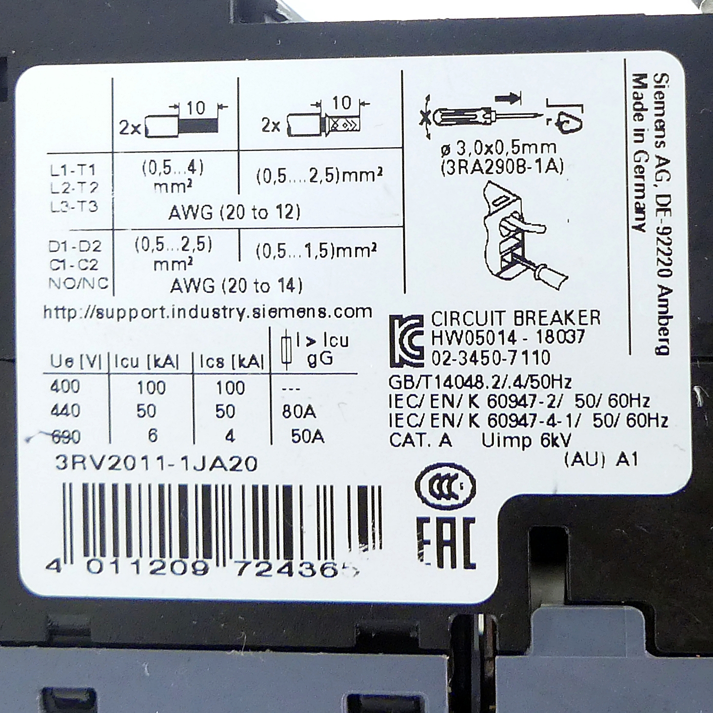 Leistungsschalter  New