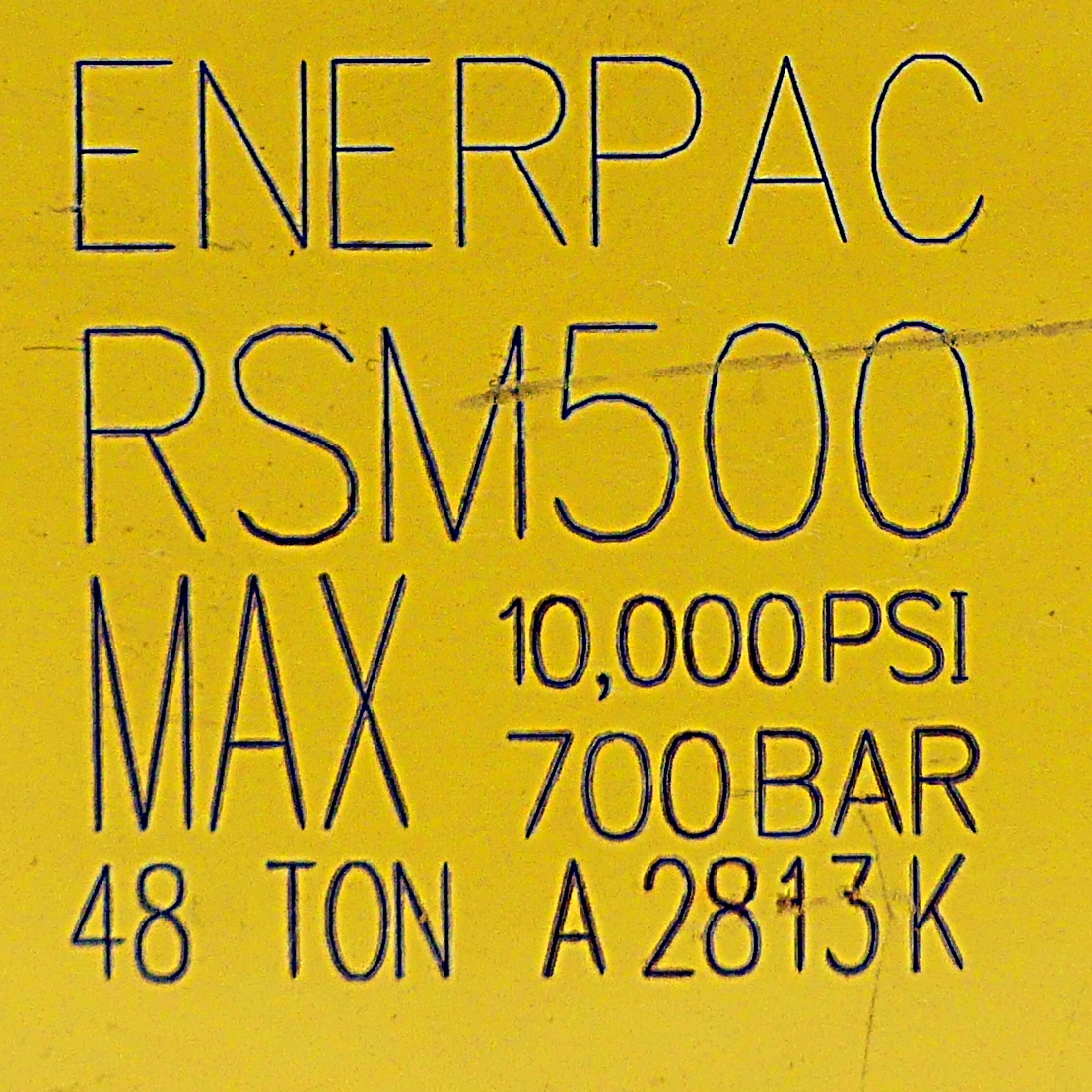 RSM500 Niedrigbau-Hydraulikzylinder 48 Tonnen  Gebraucht