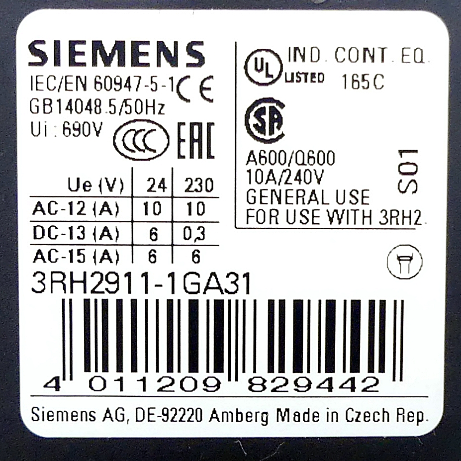 auxiliary switch  New